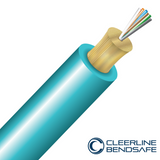 Cleerline TN024M3D9AP BendSafe 24 Strand OM3, Distribution Tight Buffer, Plenum Indoor/Outdoor - 1000ft Spool