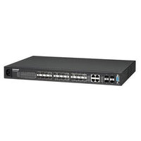 ComNet CWGE28MS Commercial Grade Managed Layer 2+ Ethernet Switch with (20) 100/1000Base-FX SFP + (4) Gbps Combo + (4) 1000BASE-FX SFP Ports