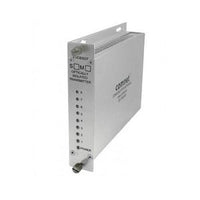 ComNet FDC8ISOTS1 8-Channel Optically Isolated Contact Closure Transmitter, 1() ST Port, DIN Rail Mountable