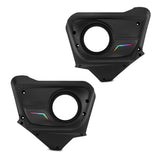 Can-Am Maverick X3 (2017-Up) Rear Door Speaker Panels with Digital LED Badge