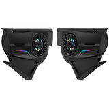Can-Am Maverick X3 Door Speaker Panels Loaded with NXL-IQ 6.5" 2-Way Coaxial Marine Speakers and Digital LED Badge