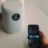 WiiM Sound Smart Speaker with Touchscreen, Hi-Res Wi-Fi 6E, White (SPK001-WHITE)
