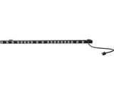 Sanus CAPS27-B1 Component Series 27U Vertical Rack Power Strip, Black