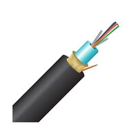 Cleerline 6DJMD50125OM3R-B SSF Double Jacket Micro-Distribution LT Cable, 6 Strand, Riser I/O, 50/125, OM3, Black, Cut to Order