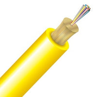 Cleerline TN012S2D9YP-B BendSafe Distribution Cable, Singlemode, OS2, 12 Strand, Plenum, Yellow, Cut to Order