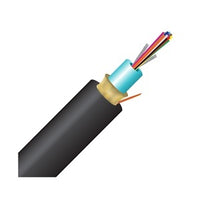 Cleerline 12DJMD50125OM3R SSF Double Jacket Micro-Disribution LT Cable, 12 Strand, Riser I/O, 50/125, OM3, Black, Spool, 1000'