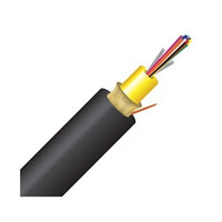 Cleerline 12DJMD9125OS2R-B SSF Double Jacket Micro-Disribution LT Cable, 12 Strand, Riser I/O, 9/125, G657 A2/B2 OS2, Black, Cut to Order