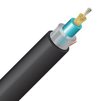 Cleerline 12RMD50125OM3R-B SFF Rugged Micro-Distribution Cable LT, 12 Strand, Riser I/O, 50/125, OM3, Black, Cut to Order