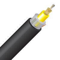 Cleerline 12RMD9125OS2R-B SFF Rugged Micro-Distribution Cable LT, 12 Strand, Riser I/O, 9/125, G657 A2/B2 OS2, Black, Cut to Order