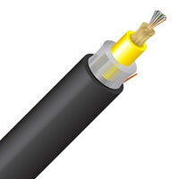 Cleerline 24RMD9125OS2R SFF Rugged Micro-Distribution Cable LT, 12 Strand, Riser I/O, 9/125, G657 A2/B2 OS2, Black, Spool, 1000'