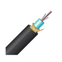 Cleerline 2DJMD50125OM3R SSF Double Jacket Micro-Distribution LT Cable, 2 Strand, Riser I/O, 50/125, OM3     , Black, Spool, 1000'