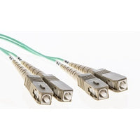 Cleerline 3DOM4SCSC05M XD Series Bend Performance Duplex Patch Cable, SC/UPC-SC/UPC, OM4, 3.0 mm Riser, Magenta, (5M) 16.4'