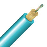 Cleerline 4D50125MOM3P SFF Micro-Distribution Cable LT, 4 Strand, Plenum I/O, 50/125, OM3, Aqua, Spool, 1000'