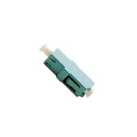 Cleerline SSF-SLCLC-MMADP LC/UPC Multimode Simplex Standard Feed-Thru Adapter, Aqua