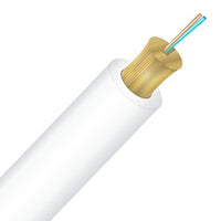Cleerline TN002S2D9WP BendSafe Distribution Cable, Singlemode, OS2 Strand, 2 Strand, Plenum, White, 1000'
