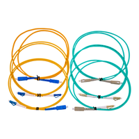 Cleerline REFCBL-TKITP500 Reference and Testing Cables, Six Cables with LC/LC, SC/SC and LC/SC