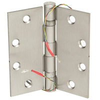 Command Access ETH8W4545 626 CH-BB79 8-Wire Power Transfer Hinge, BB79 Style, 4-1/2"x4-1/2", Satin Chrome