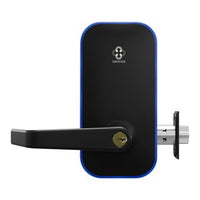 Centrios CEB100-AU-BSP-SC-CE234S-497-KR Cylindrical Lock, Schlage Keyway, Augusta Lever, 2 3/4" Backset, Black Suede