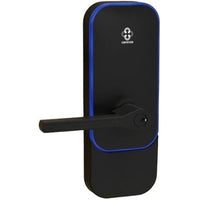 Centrios CEE100-TB-BSP-PARA-KR Exit Trim with Push Bar Monitoring Sensor, Taylor Bay, PARA, Black Suede Powdercoat