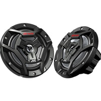 JVC CS-DR6200M drvn 6.5" 2-Way Marine/Motorsport Speakers with RGB LED, Black (Pair)