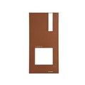 Comelit 4793MC Corten Faceplate for Quadra Entrance, Panel with Buttons
