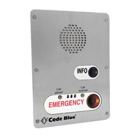 Code Blue 70111 LS1000 VoIP Faceplate Speakerphone, 2-Button with Paint and Clear Coat Faceplate