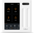 Brilliant BCP120US-WH2 Smart Home Control 2-Switch Panel, 2nd Gen, White