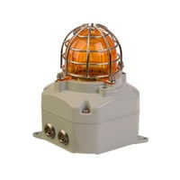 Potter 1430572 E2 D2xB1LD2 Haz Loc LED Beacon Warning Light 24VDC, Red Lens, Red Enclosure