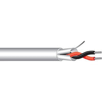 West Penn DA2402GY1000 AES/EBU 24AWG 4-Conductor Stranded Shielded Digital Audio Cable, 1000ft, (Replaces DA2402)