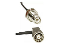 AccelTex ATS-00034 100 Series RPTNC BH Jack to RA RPTNC Plug 18 inch Cable Assembly