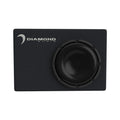 Diamond Audio DESMB8A Diamond Elite DES 8" Slot-Vented Active Subwoofer Enclosure, 250W RMS