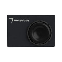 Diamond Audio DESMB8A Diamond Elite DES 8" Slot-Vented Active Subwoofer Enclosure, 250W RMS