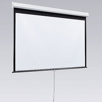 Draper 206112EH Luma 133" diag. Manual Spring-Roller Projection Screen, HDTV, Autoreturn, Argent White XH1500E Surface