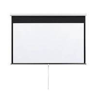 Draper 207007 6' Luma Manual Projection Screen, NTSC, Matt White XT1000E