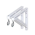 Draper 227214 10" or 14" Wall Brackets, White