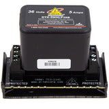 DITEK DTK-2MHLP36BWB Data and Signaling Circuit Modular Surge Protector with Snap-Track Base for 36V Circuits