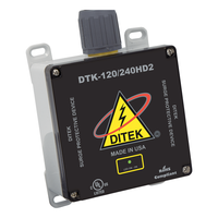 DITEK DTK-120/240HD2 Split Phase Surge Protective Device, 120-240VAC