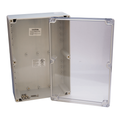 DITEK 171-109 NEMA 4X Enclosure, 10.43" 7.28" 3.74", Clear Cover