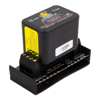 DITEK DTK-2MHLP12FWB Data and Signaling Circuit Modular Surge Protector with Snap-Track Base for 12V Circuits