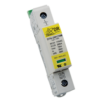 DITEK DTK-DR277P1 Surge Protective Device, Single Phase, DIN Rail SPD, UL1449, 277VAC