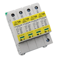 DITEK DTK-DR480P4N Surge Protection 3-Phase WYE, including N-G Mode, DIN Rail SPD Type 1CA, UL1449, 277/480VAC