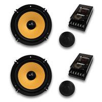 Diamond Audio DMDX65C 6.5" DMDX Series 2-Way Component Speaker Set