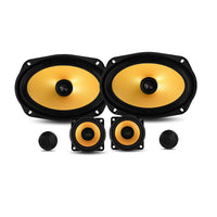 Diamond Audio DMDX6925C 6"x9" DMDX Series 3-Way Component Set with 2.5" Midrange and 20mm Tweeter