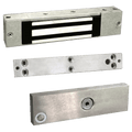 Dortronics 1107XD Series Surface Mounted Electro-Magnetic Lock Device for Out Swinging Doors, 600lb Holding Force, 12/24VDC