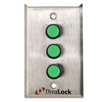 DynaLock 6135M Push Button, Single Gang Momentary