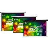 Elite Screens ELECTRIC84V 84" Spectrum Electric Projection Screen, 4:3, MaxWhite, White Casing