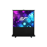 Elite Screens F110NWX2 EZCinema 2 Manual Floor Projection Screen, Polyurethane