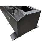 Elite Screens FTE122H3 Kestrel Tab-Tension 3 Series Electric Floor-Rising Projection Screen, CineWhite Screen Material, 122", Matte White