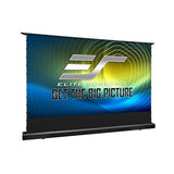 Elite Screens FTE126H3-CLR5 126" Kestrel Tab-Tension CLR 5 Series Motorized CLR Floor-Rising Projection Screen
