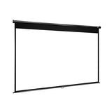 Elite Screens M80UWH Manual Series 80" Pull-Down Projection Screen, 16:9 Aspect Ratio, Matte White